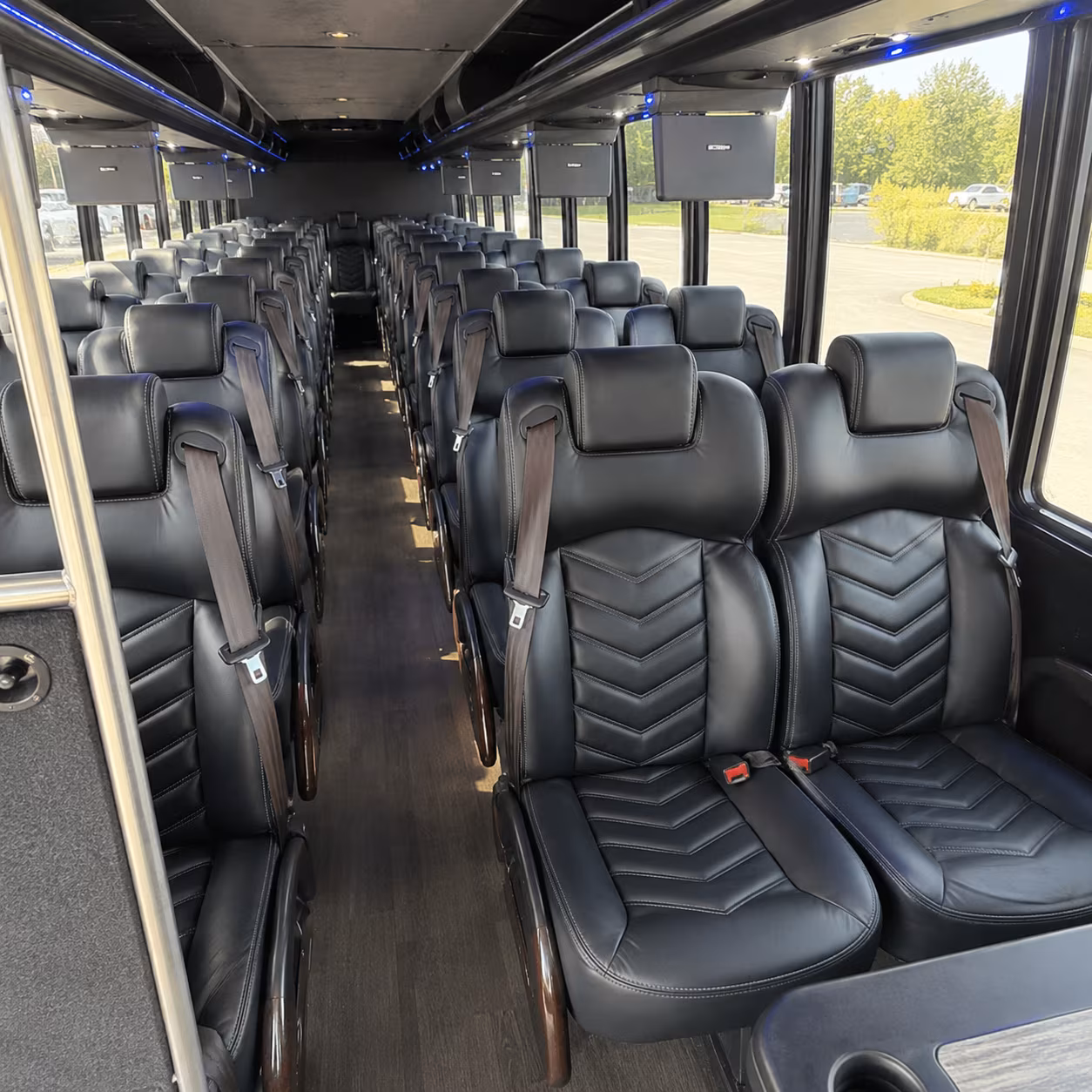 15-35 Passenger Minibus Inside