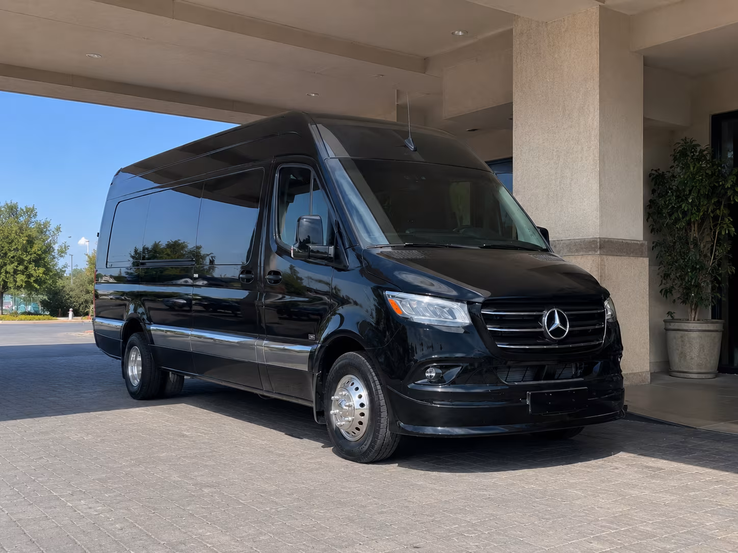 Sprinter Van Rental with Driver Exterior