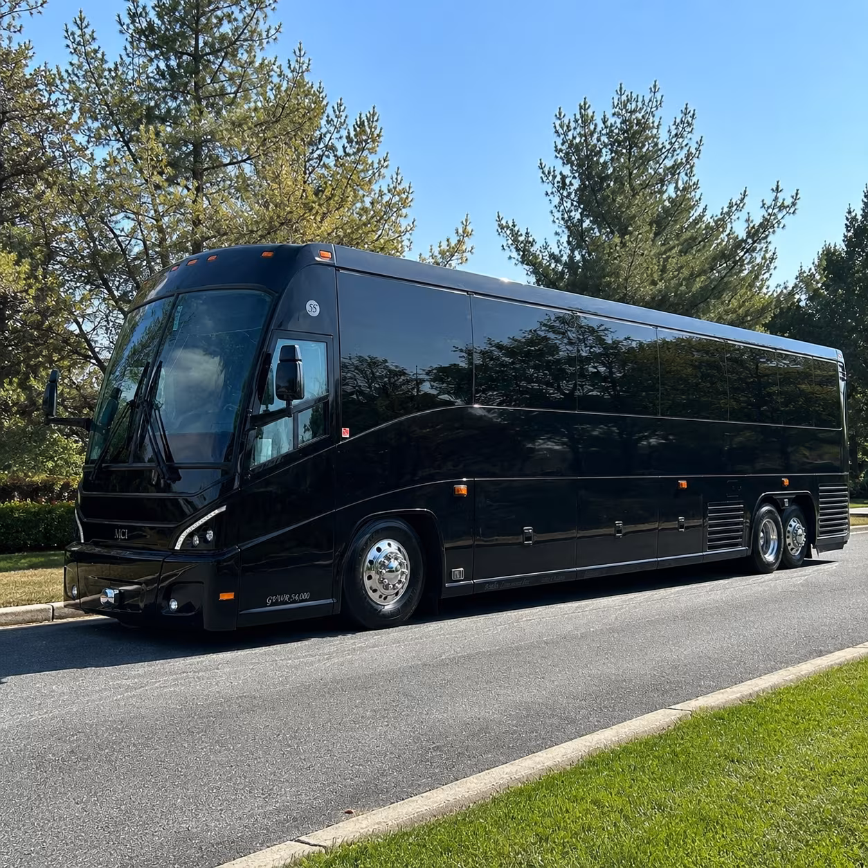 Thornton Airport Shuttle & Transportation party bus exterior