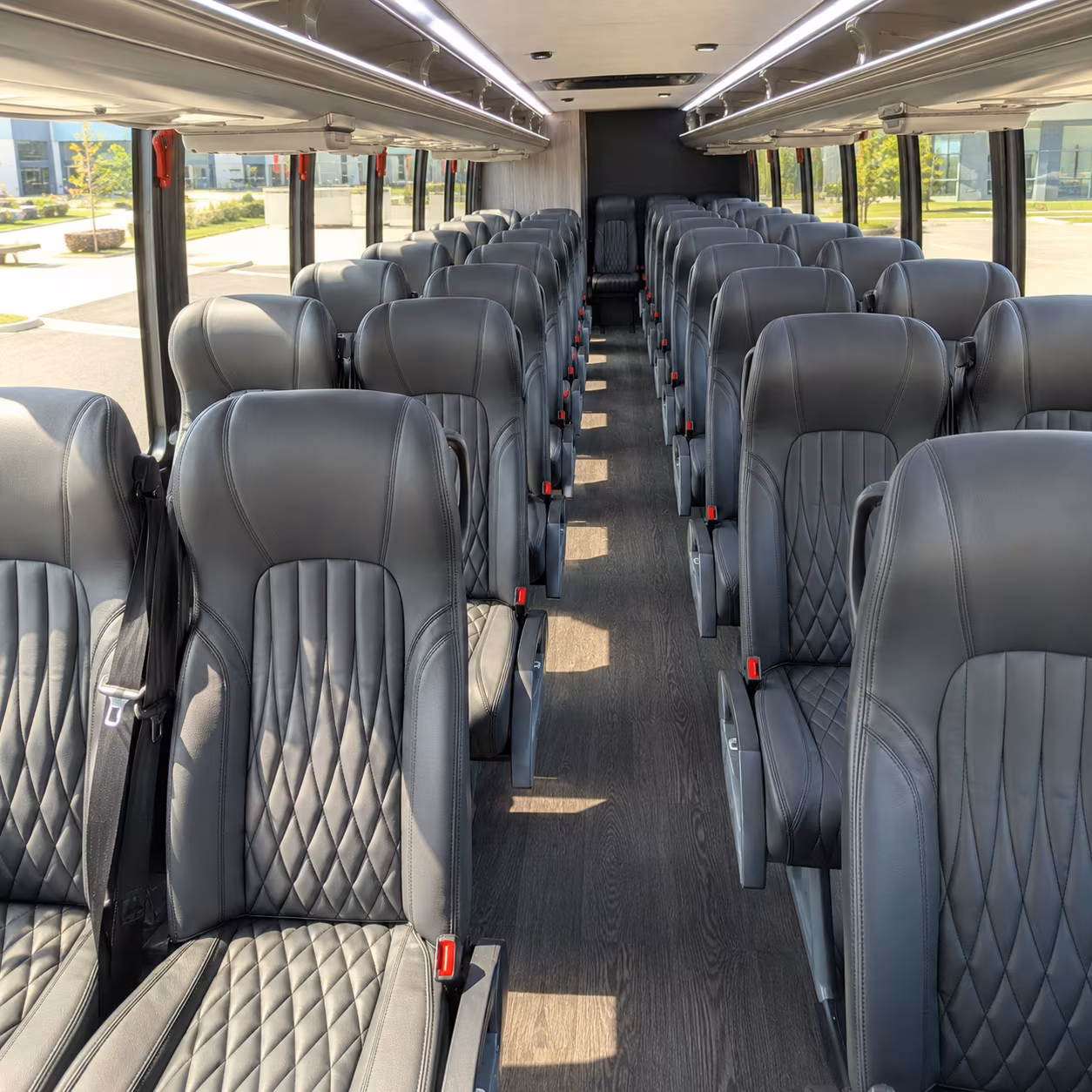 Thornton Airport Shuttle & Transportation party bus exterior