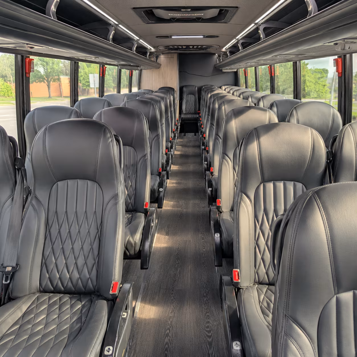 Thornton Airport Shuttle & Transportation onboard seating