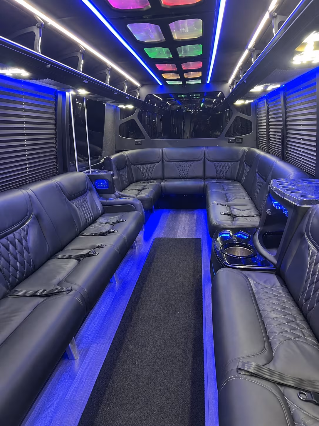 Thornton Bachelor & Bachelorette Transportation party bus exterior