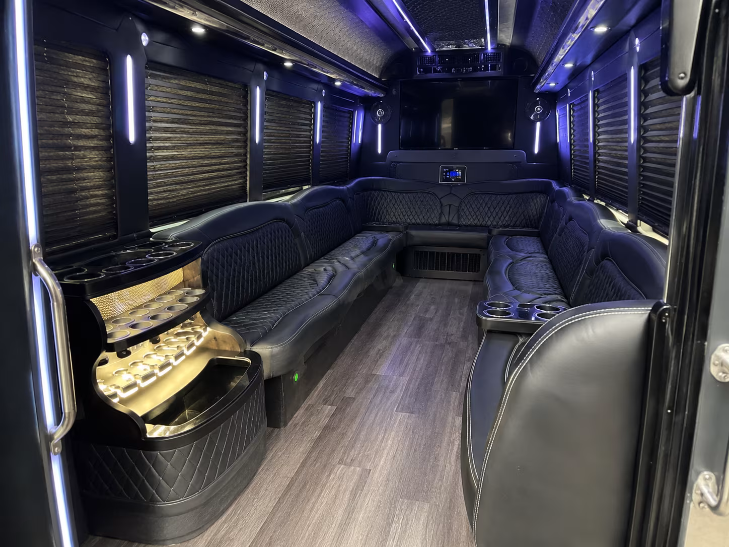 Thornton Concert & Music Festival Transportation party bus exterior