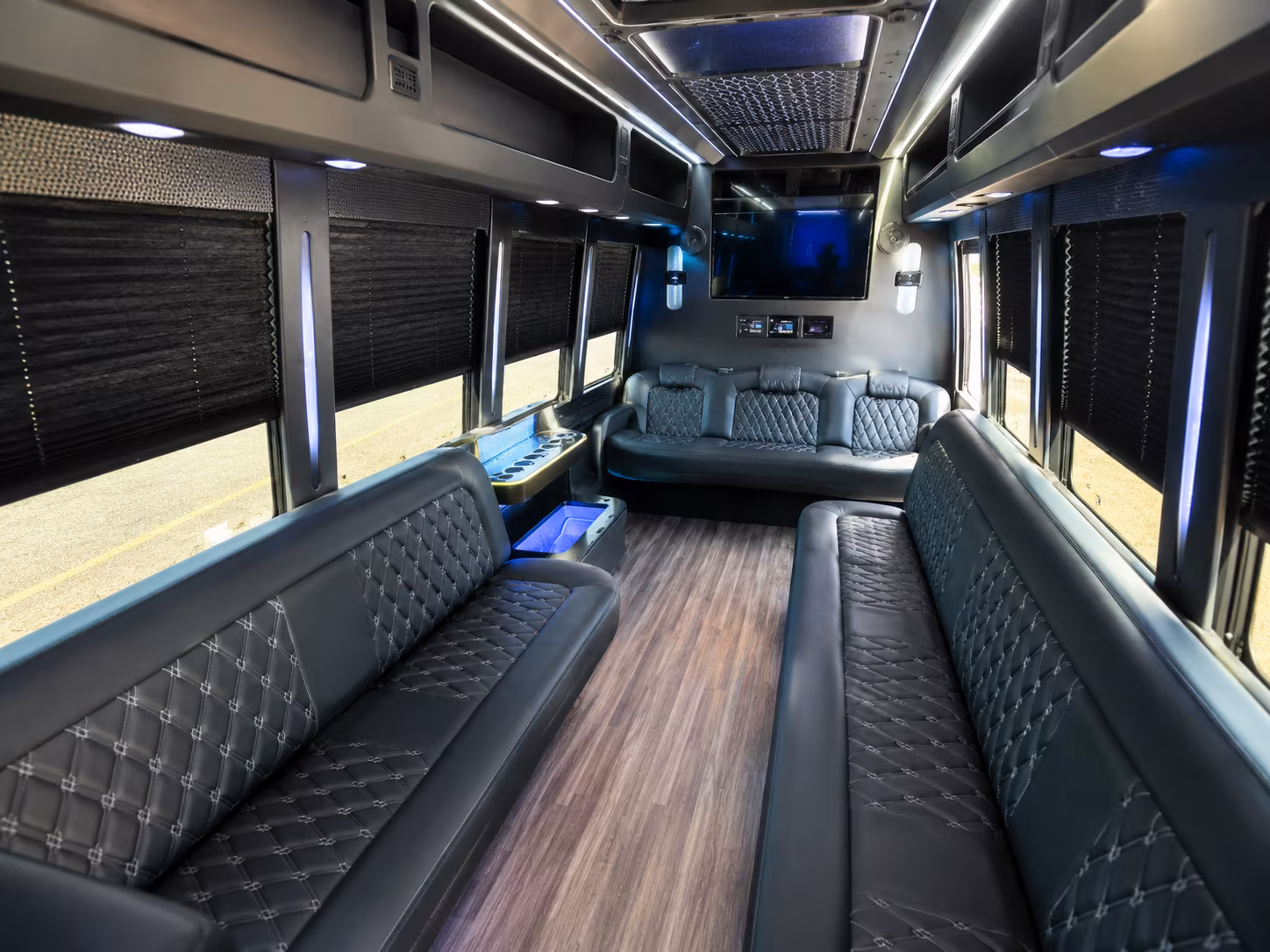 Thornton Concert & Music Festival Transportation party bus exterior