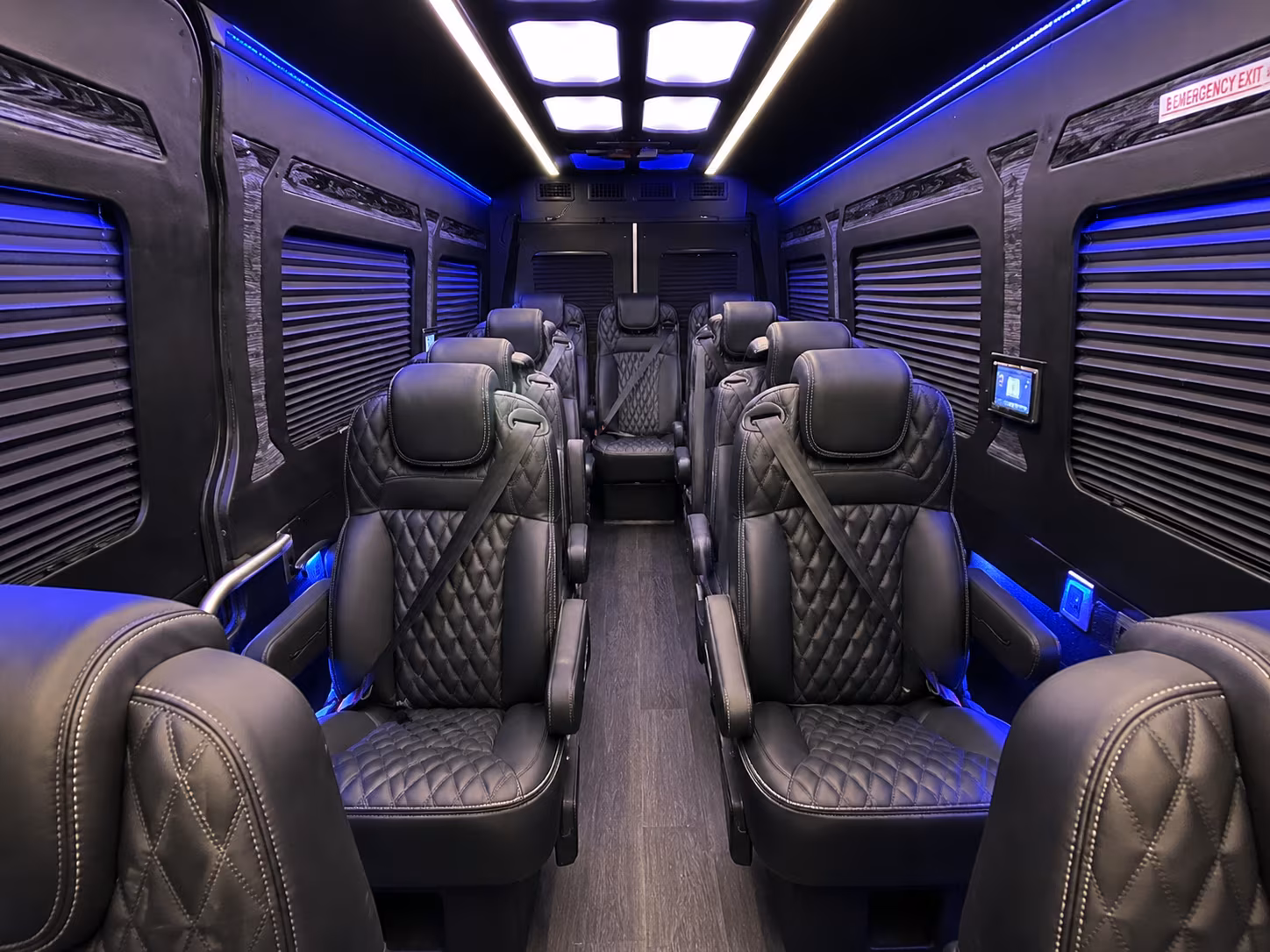 Thornton Corporate Transportation party bus exterior