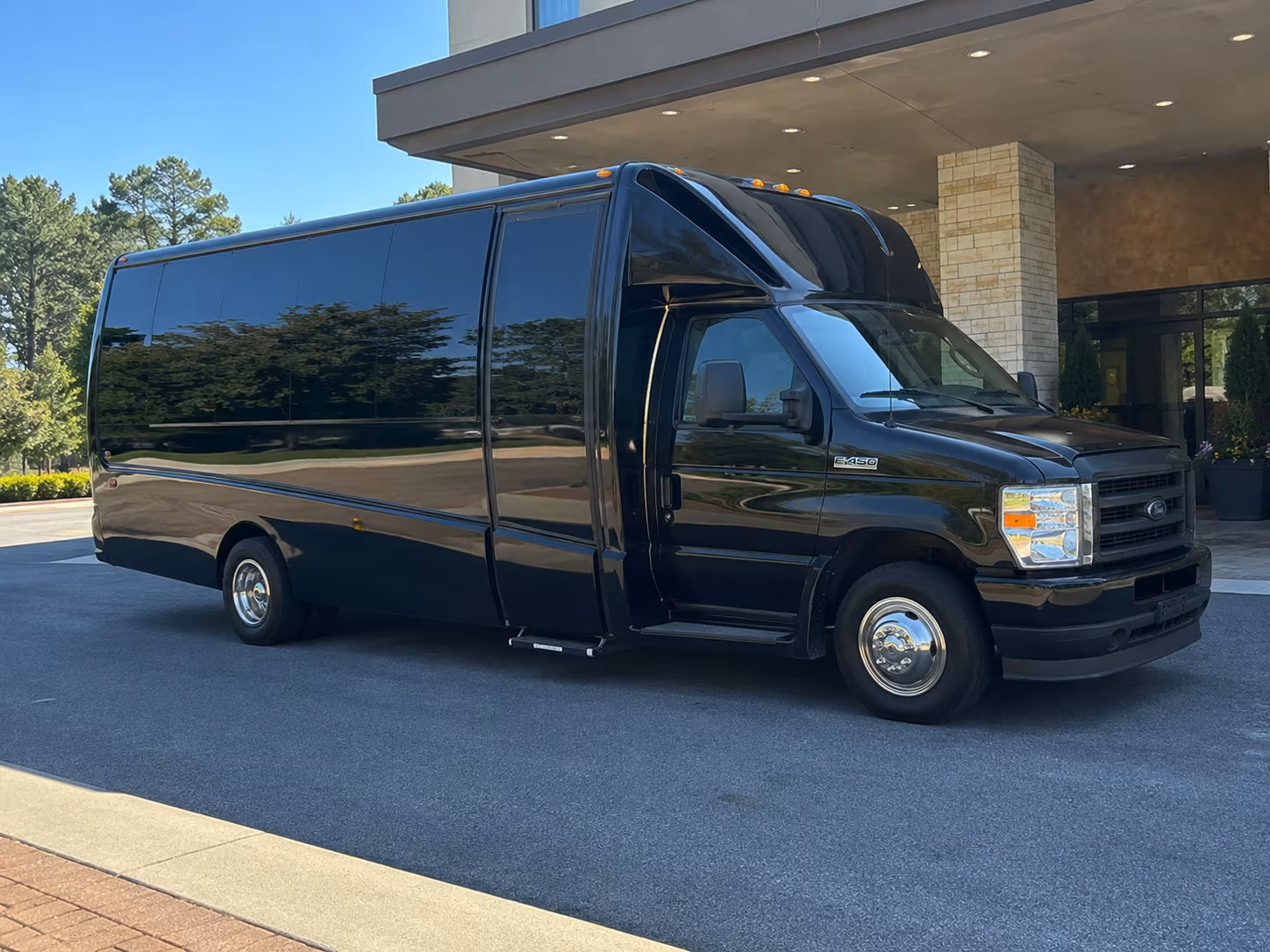 Thornton Corporate Transportation party bus interior