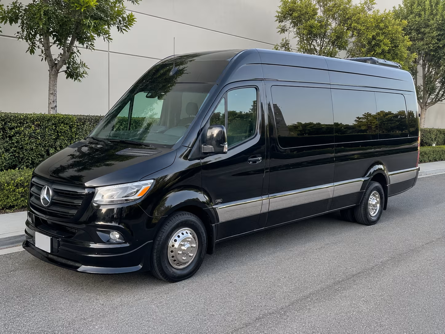 Thornton Corporate Transportation party bus exterior
