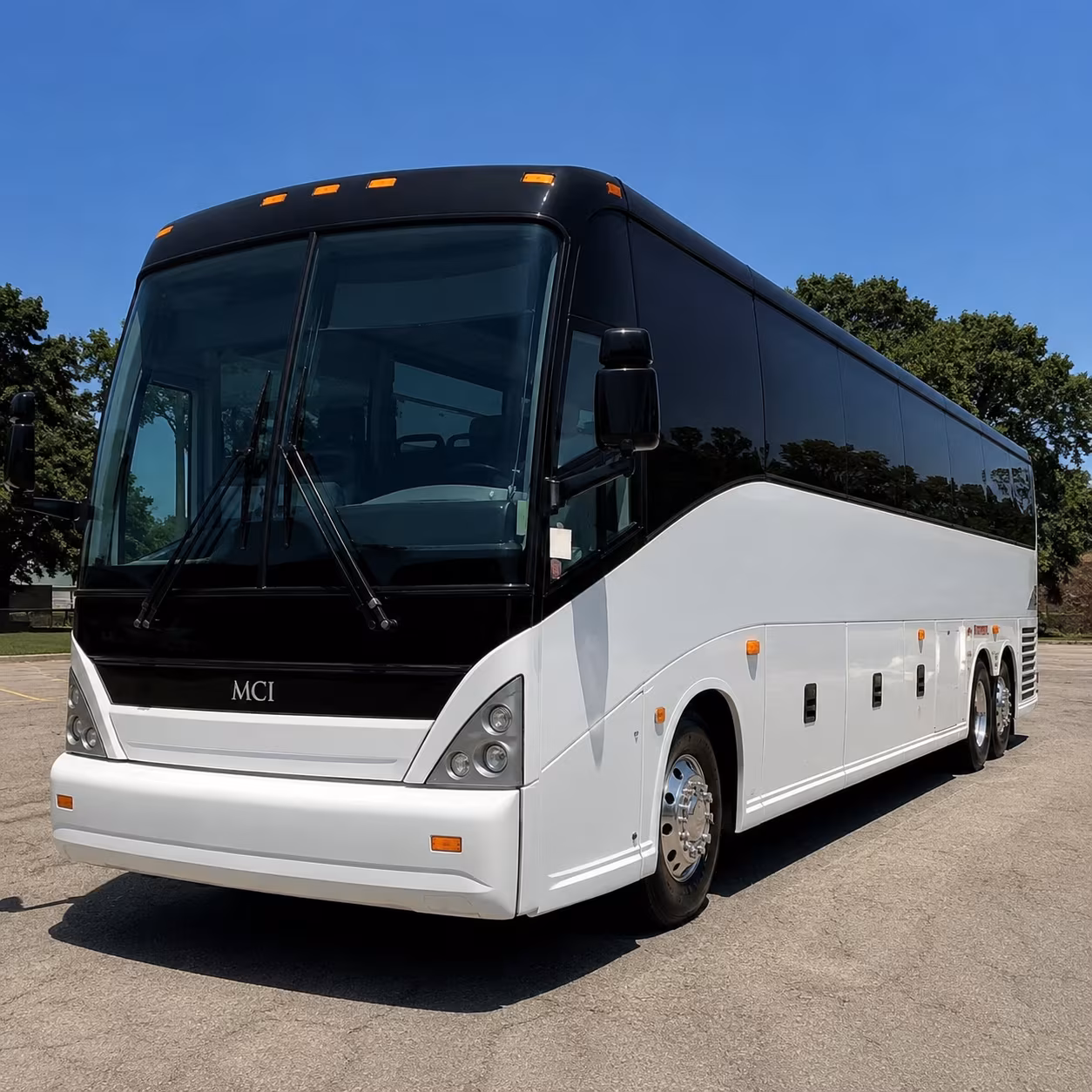 Thornton School Event Transportation party bus exterior