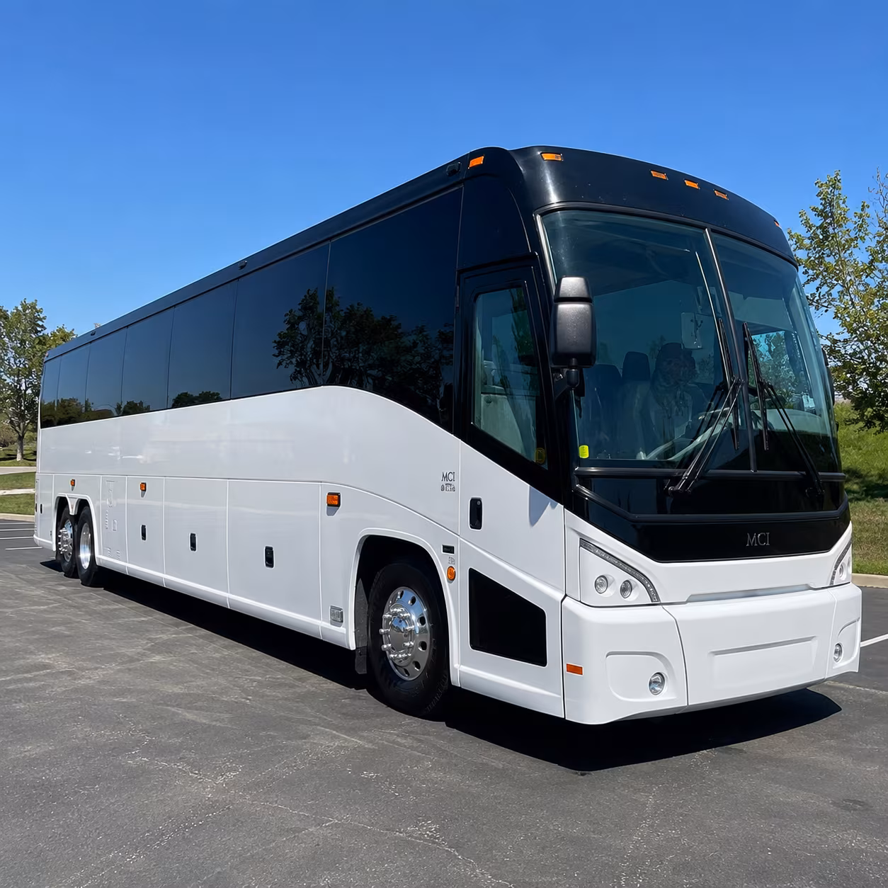 Thornton School Event Transportation party bus exterior