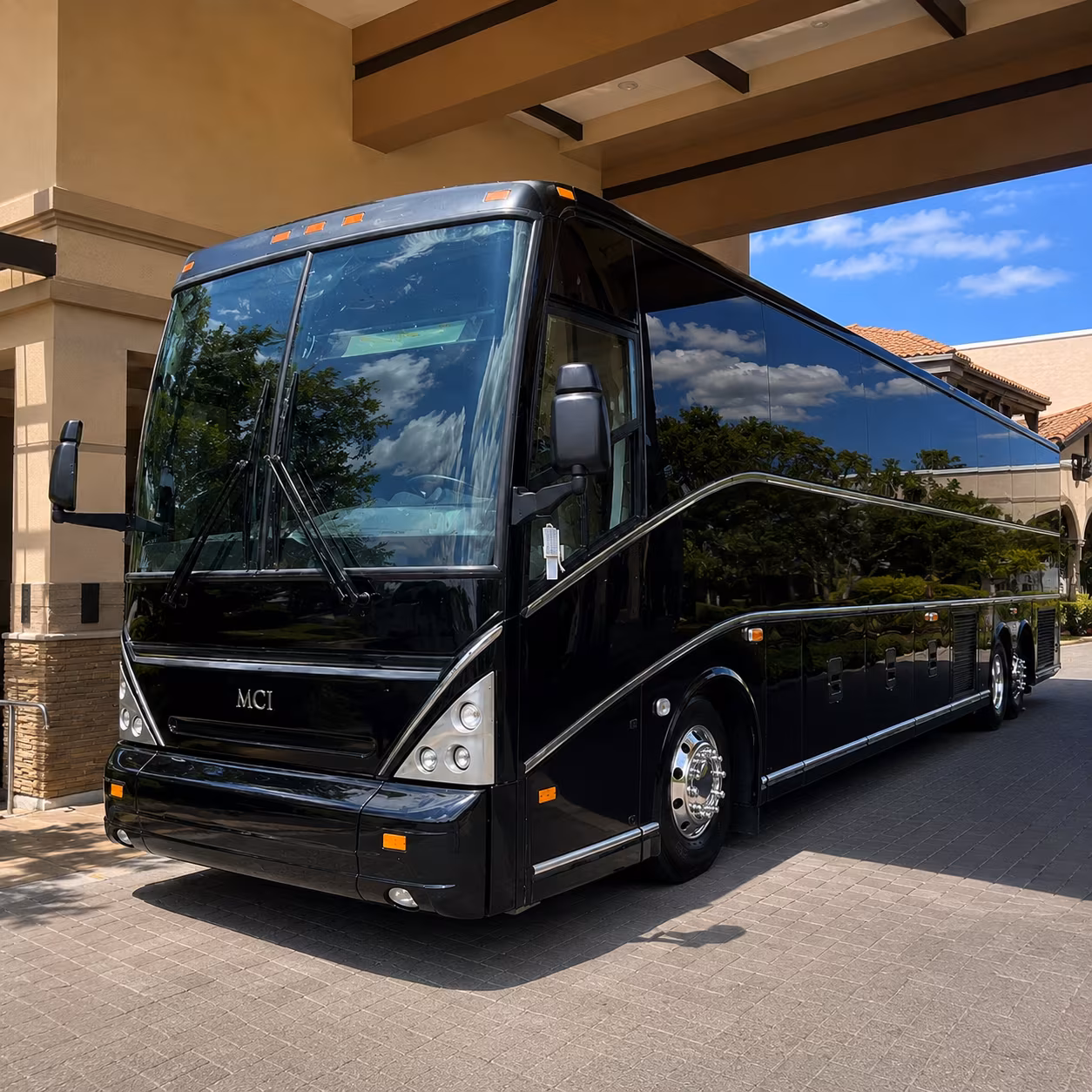 Thornton School Event Transportation onboard seating