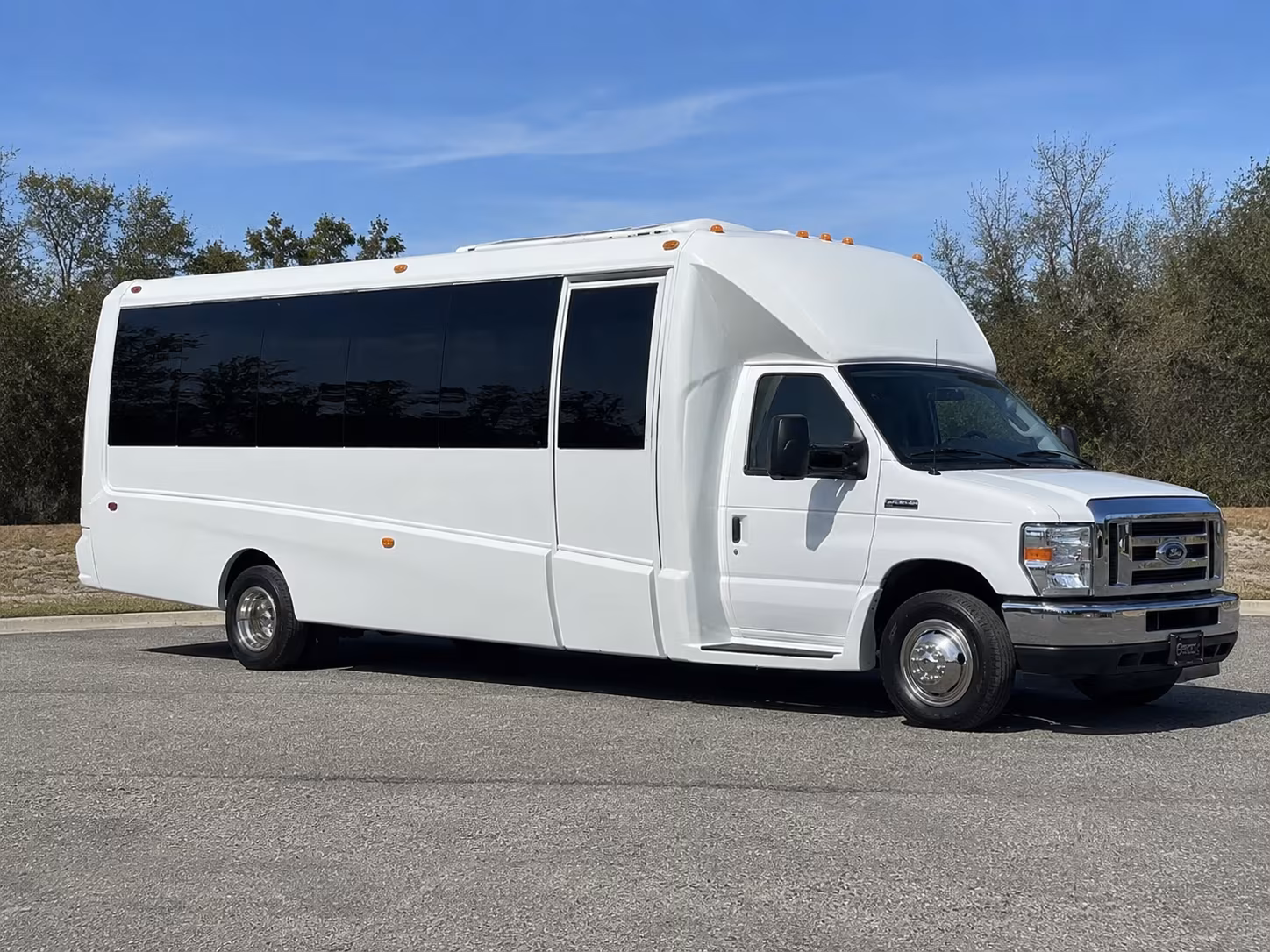 Thornton Wedding Transportation party bus interior