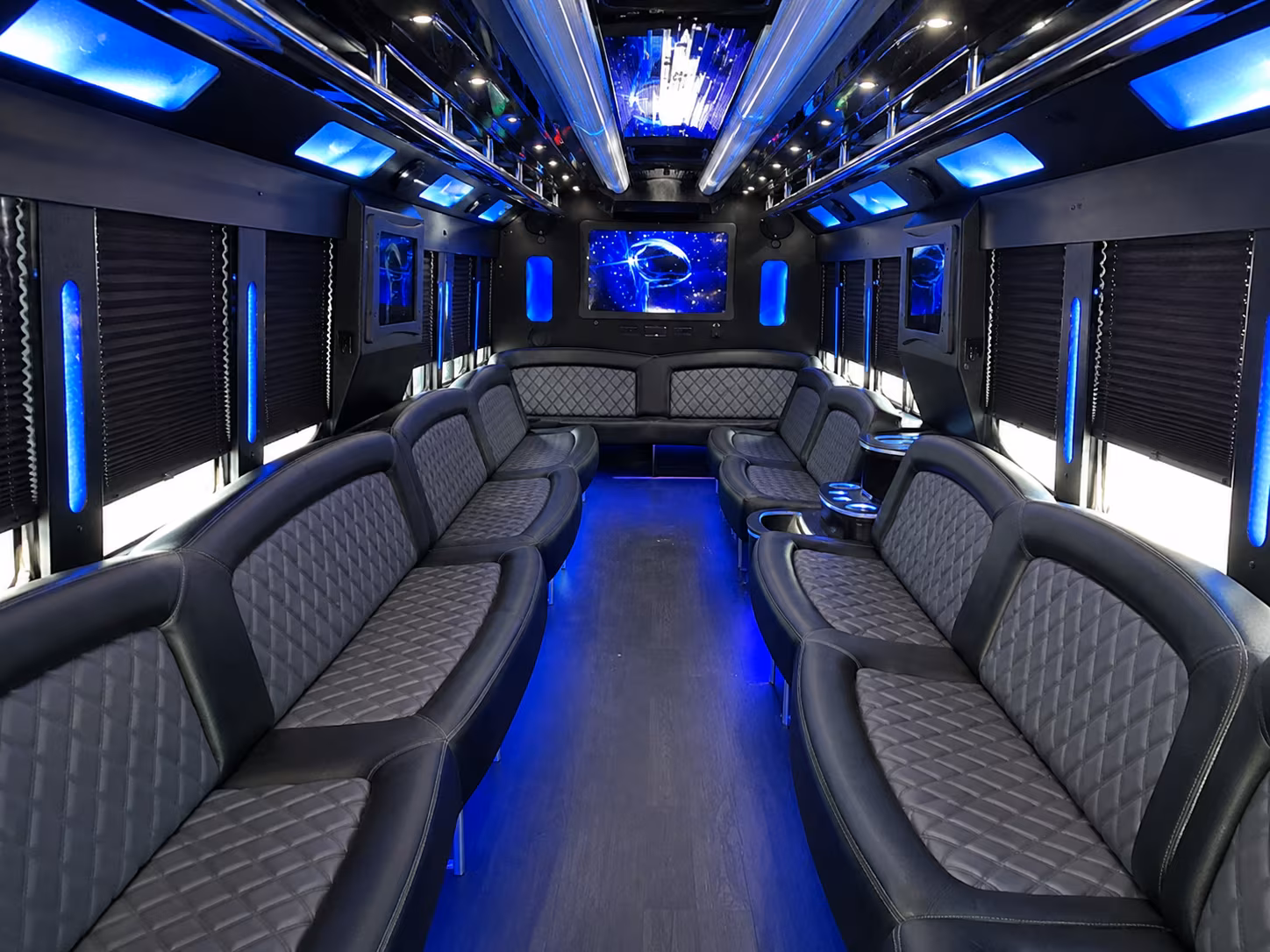 Thornton Winery Tour & Pub Crawl Transportation party bus exterior