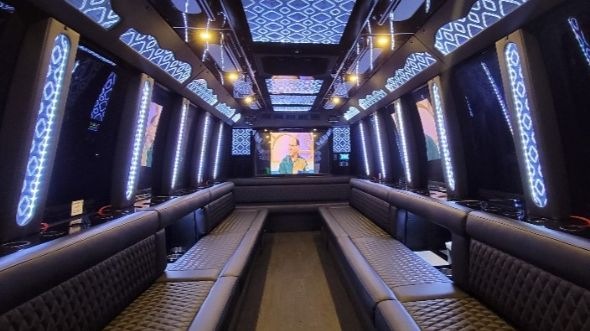 thornton 20 passenger party bus rental